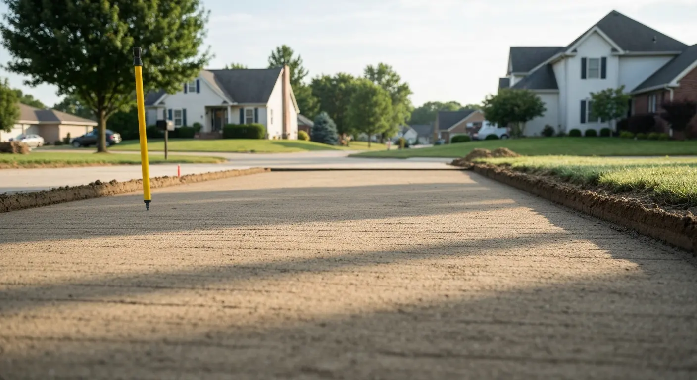 Driveway prep completed