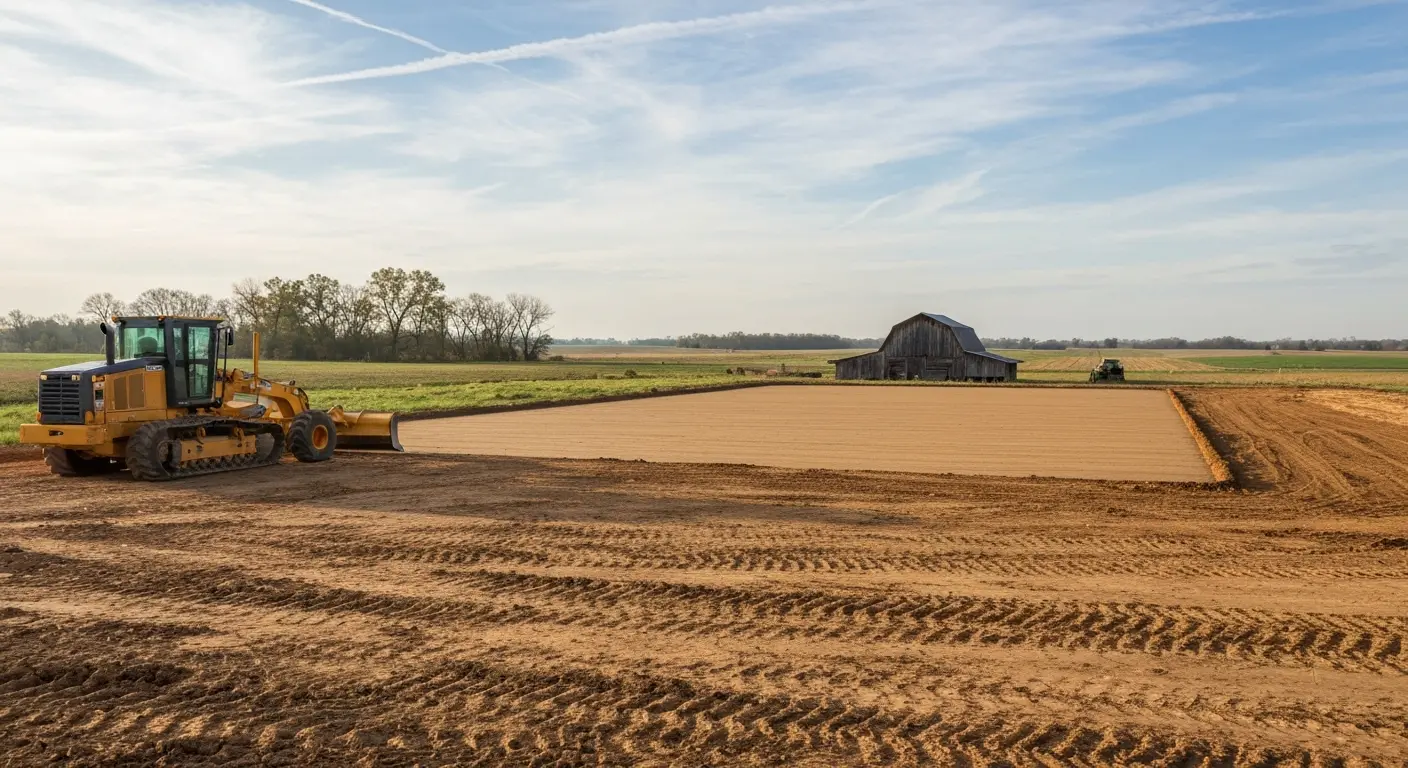 Farm site preparation