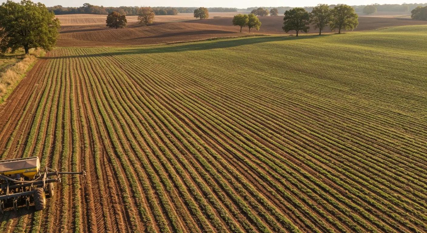 Cover crop seeding