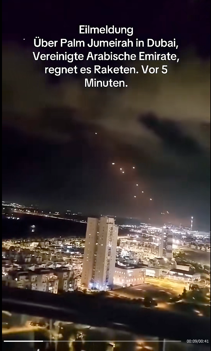 Raketen über Dubai Raketen über Dubai