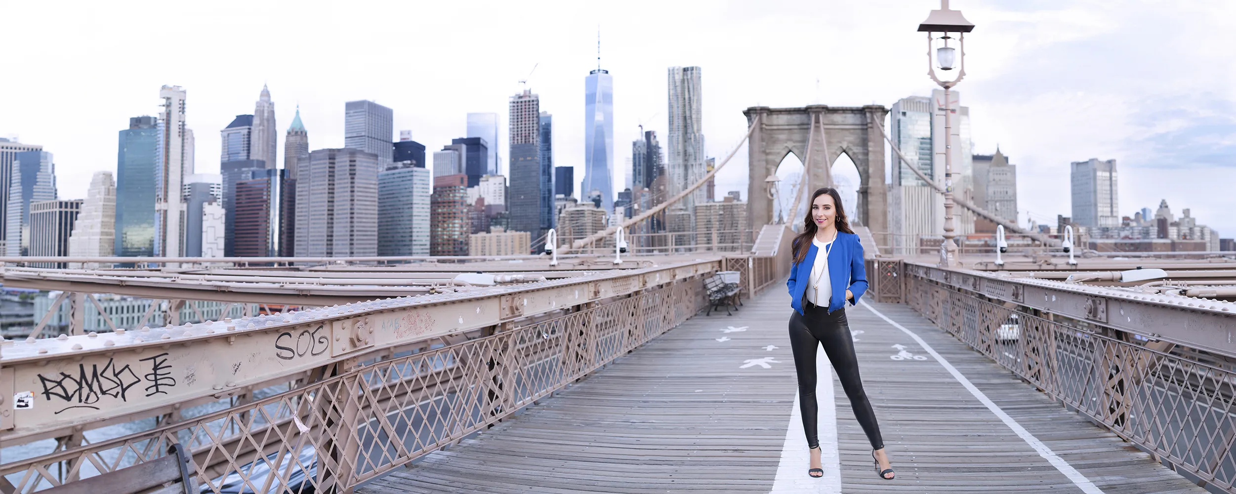 Extreme wide-angle in-camera portrait