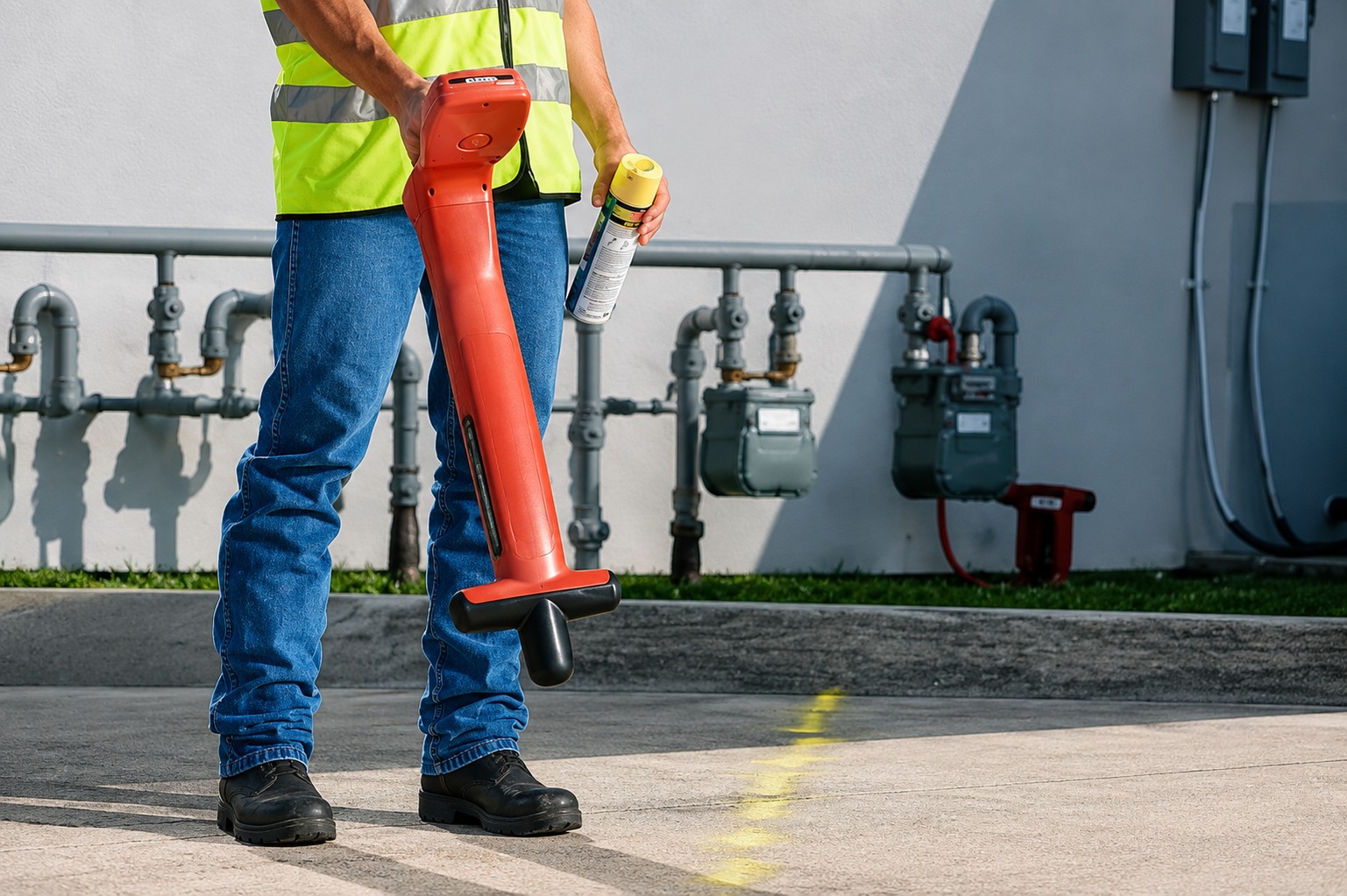 Utility Marking in Fargo