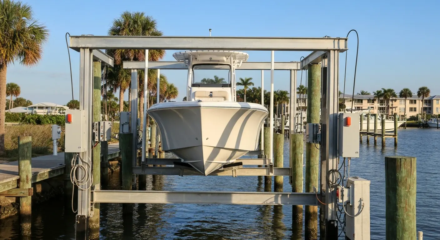 Electric boatlift