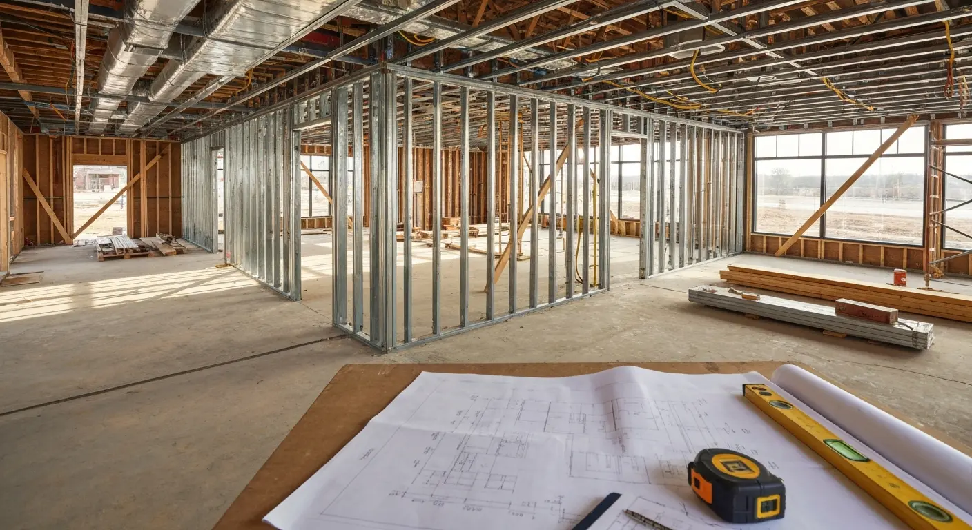 Commercial construction project