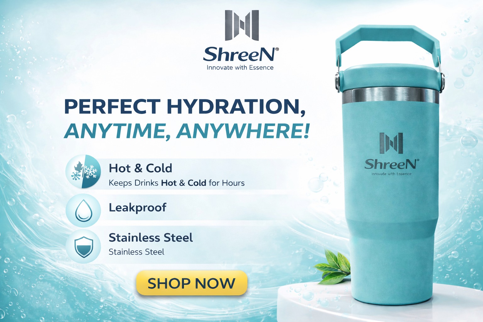 6 Shreen ShreeN — Premium Insulated Water Tumblers