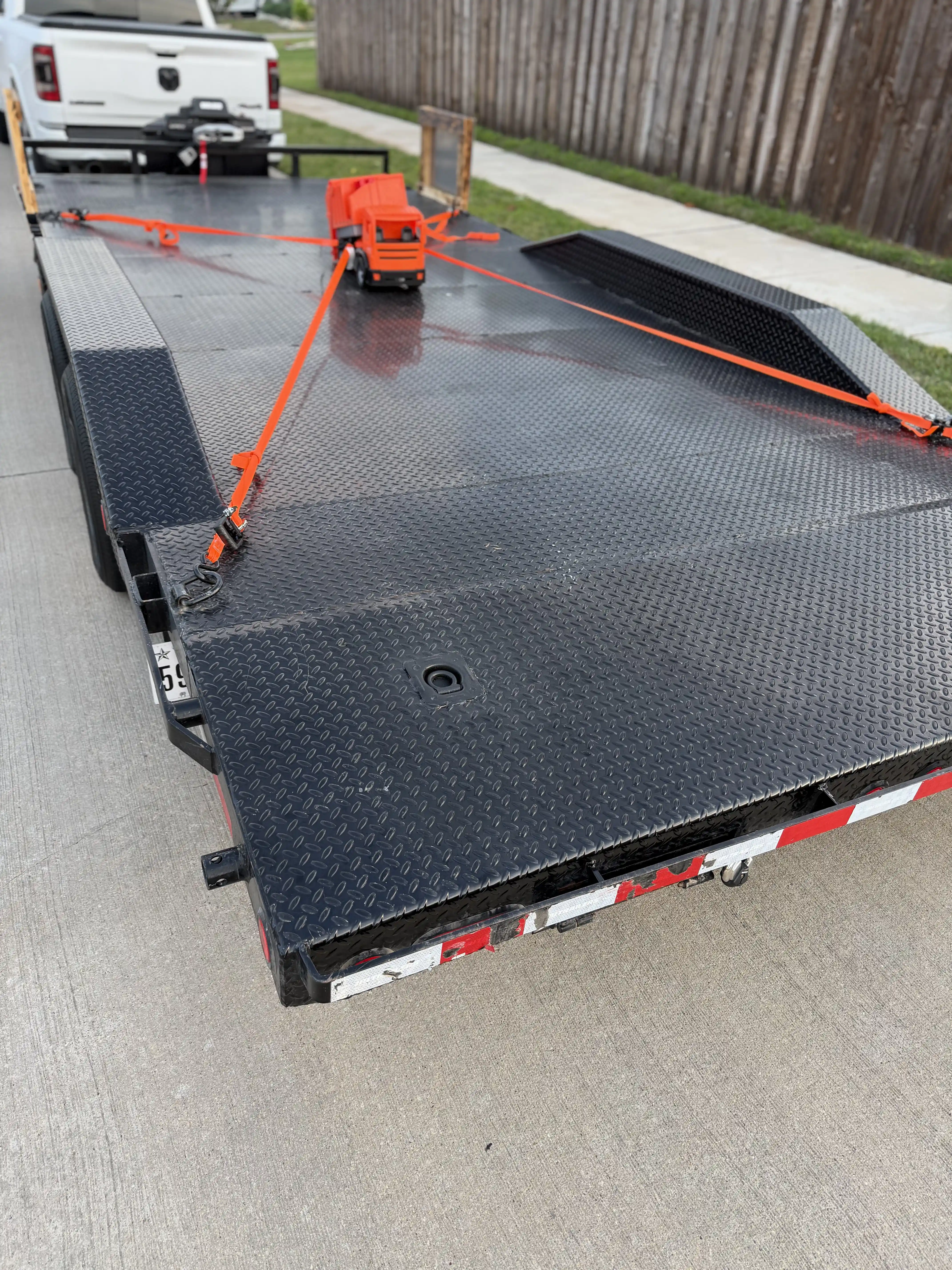 Car hauler trailer