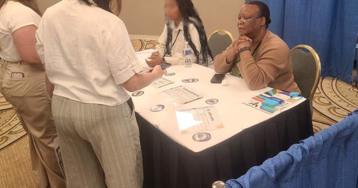 Frances Gourdet representing CREP at the 2026 Midwestern Psychological Association