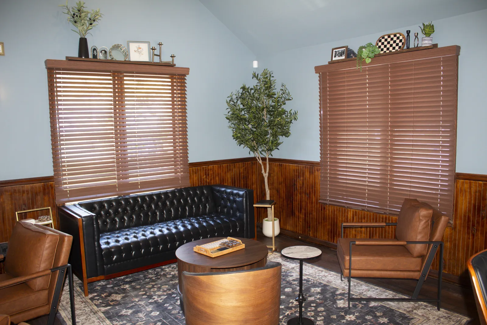 Upstairs lounge bright natural light