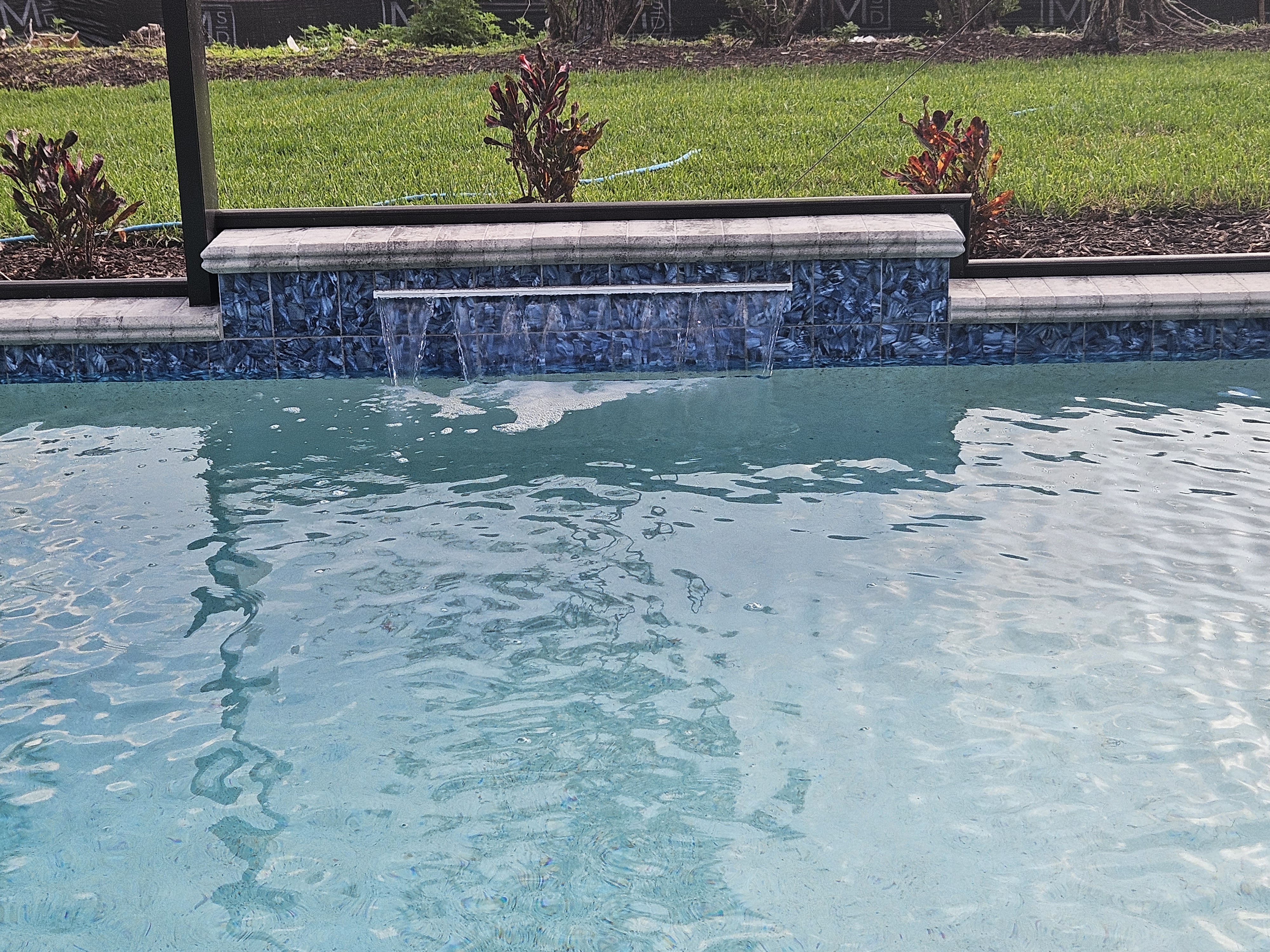 Architectural water feature detail by Design Concepts