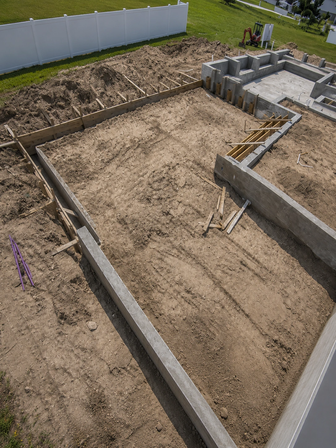 Footing Installation