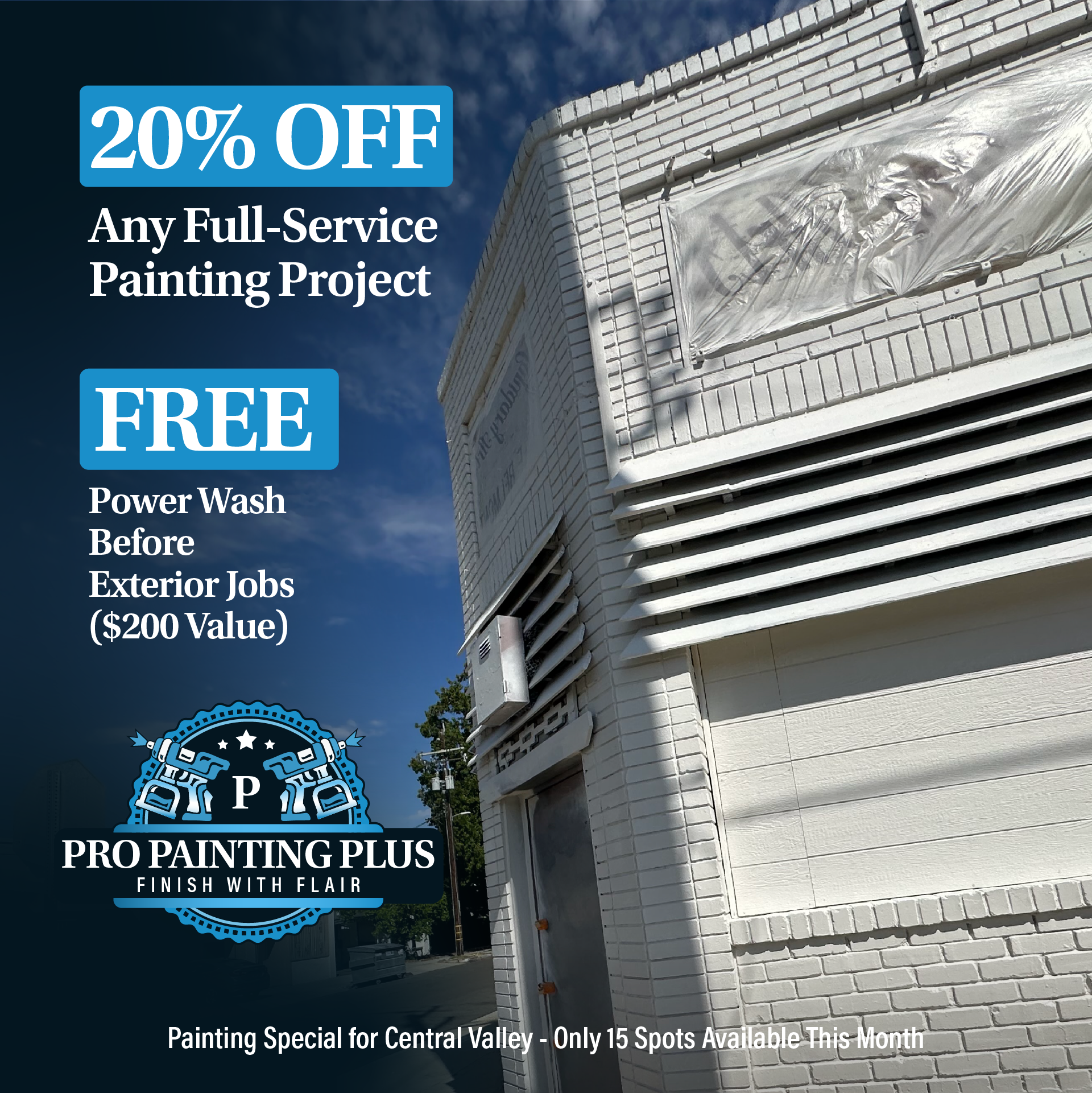 Fresno-commercial-white-painting