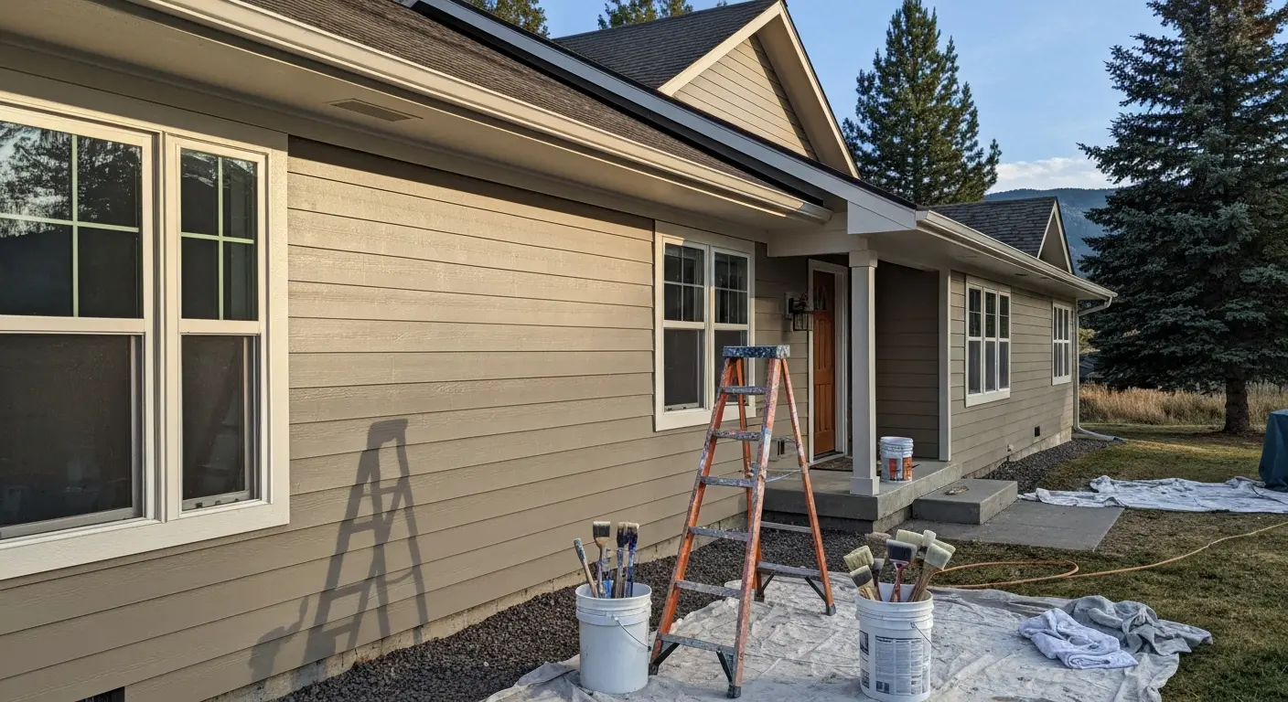 Exterior painting service