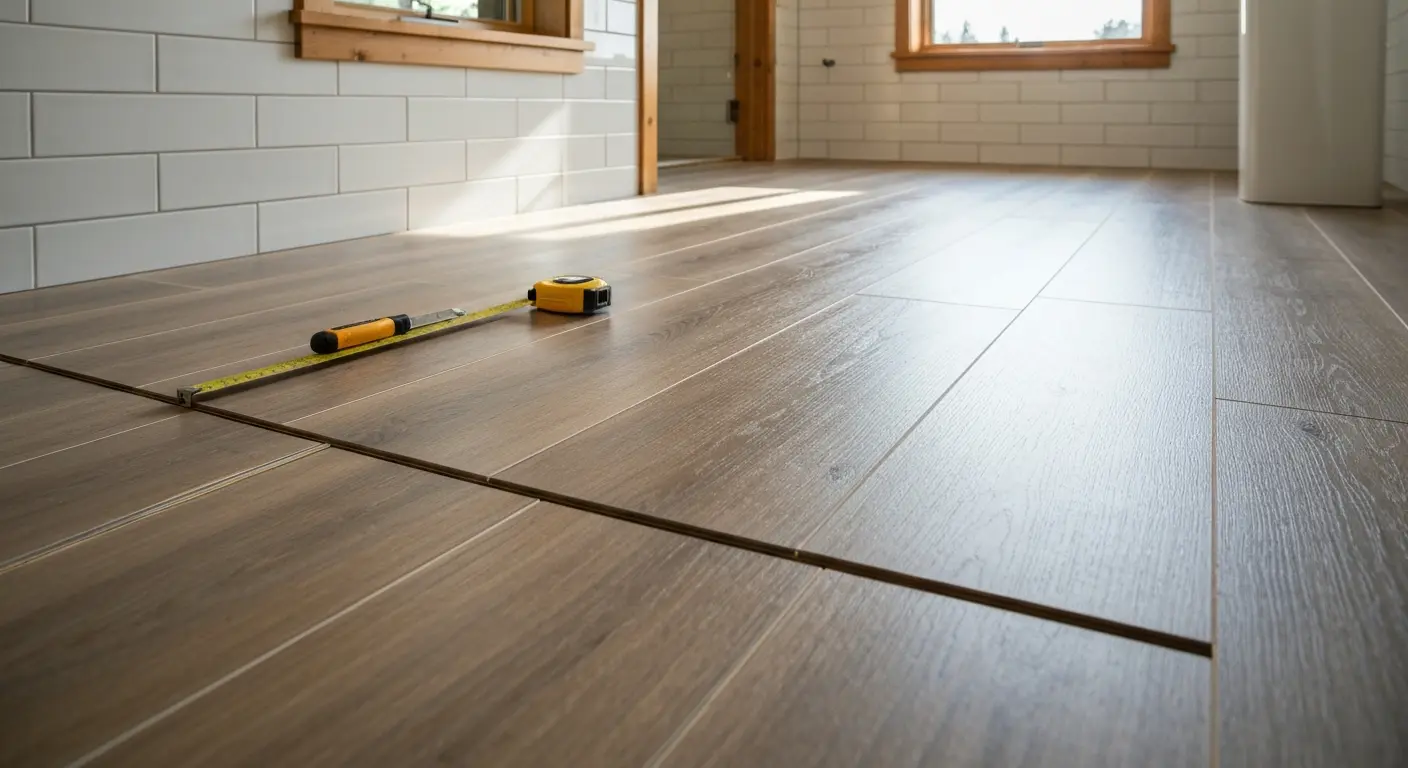 Vinyl flooring installation