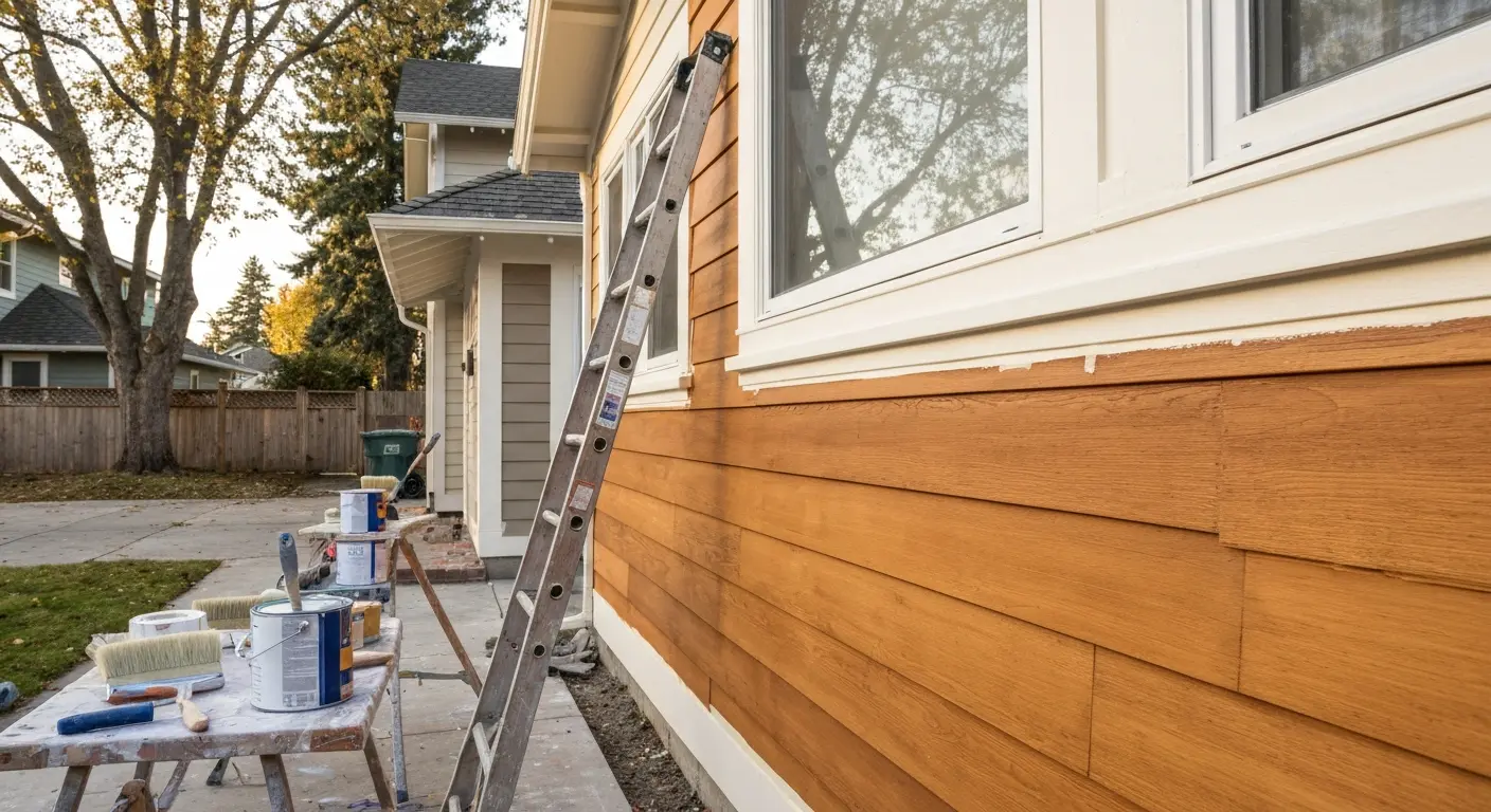 Exterior painting service