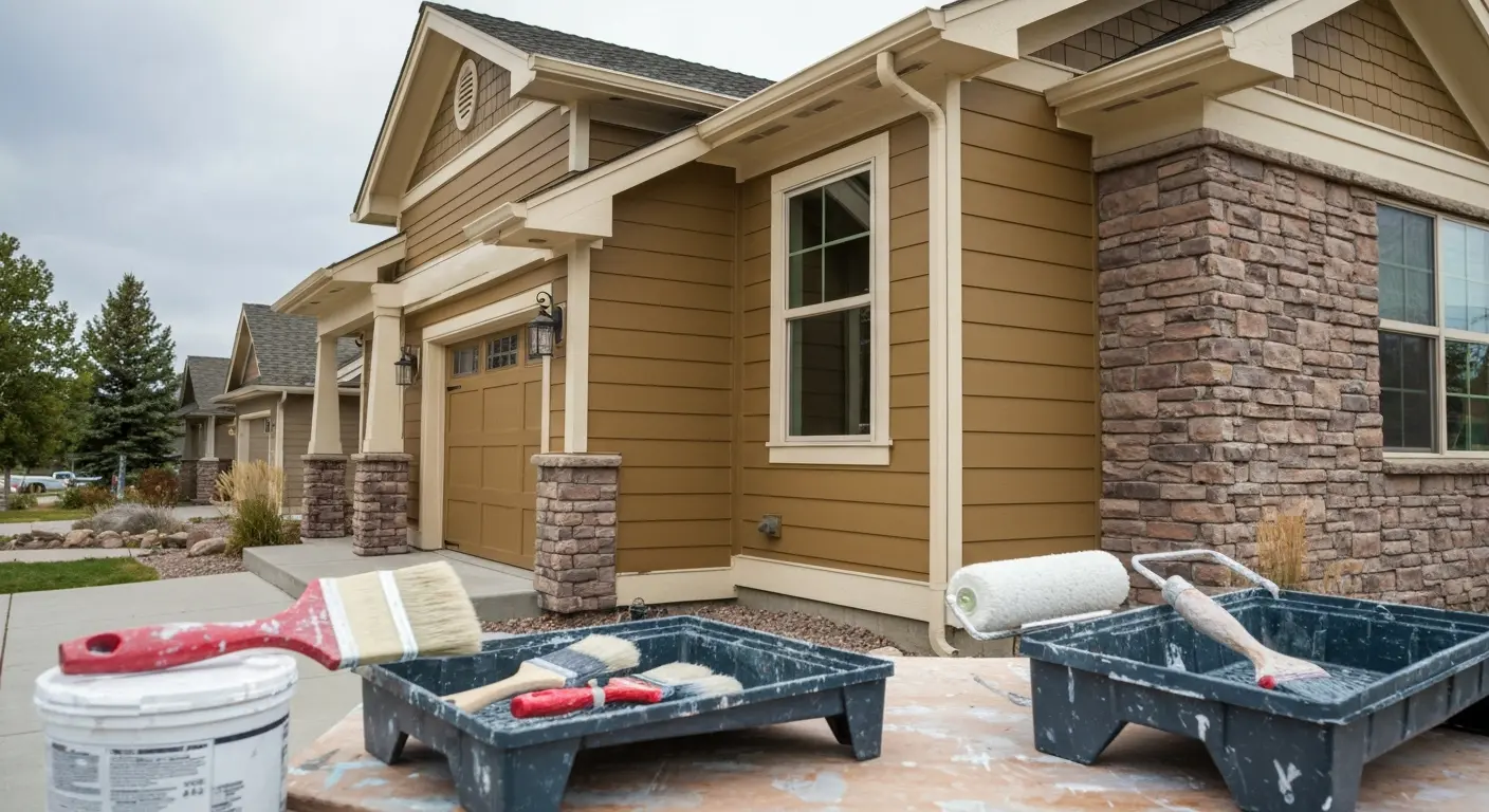 Exterior painting service