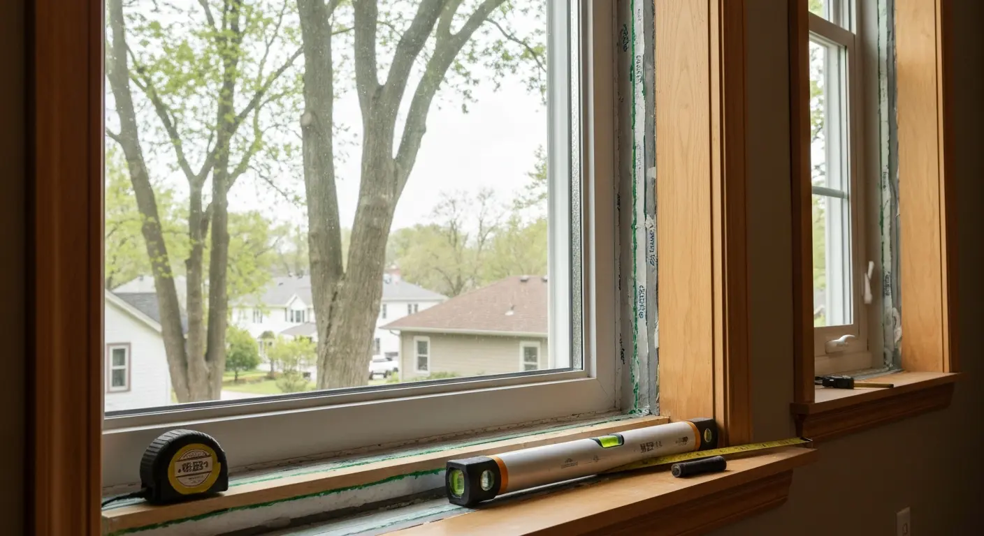 Window installation detail