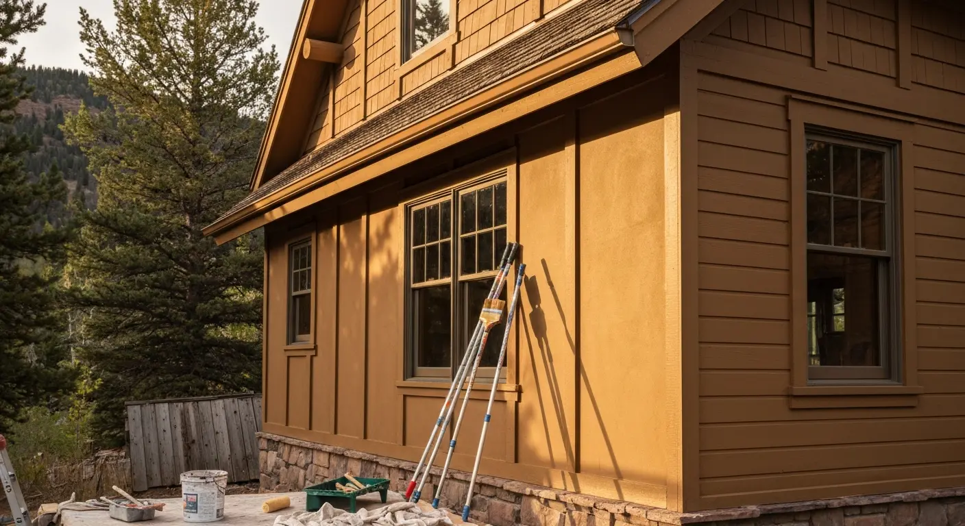 Exterior painting project