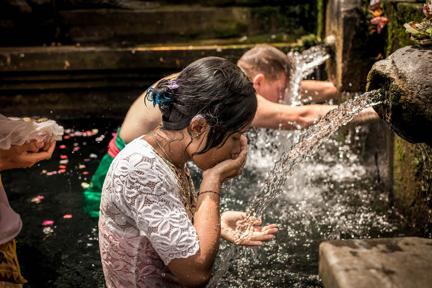 Tirta Empul Holy Spring Purification Ceremony Bali