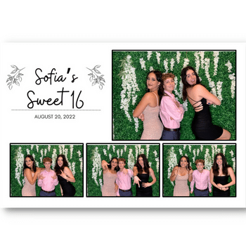 sweet 16 photo booth rentalnj