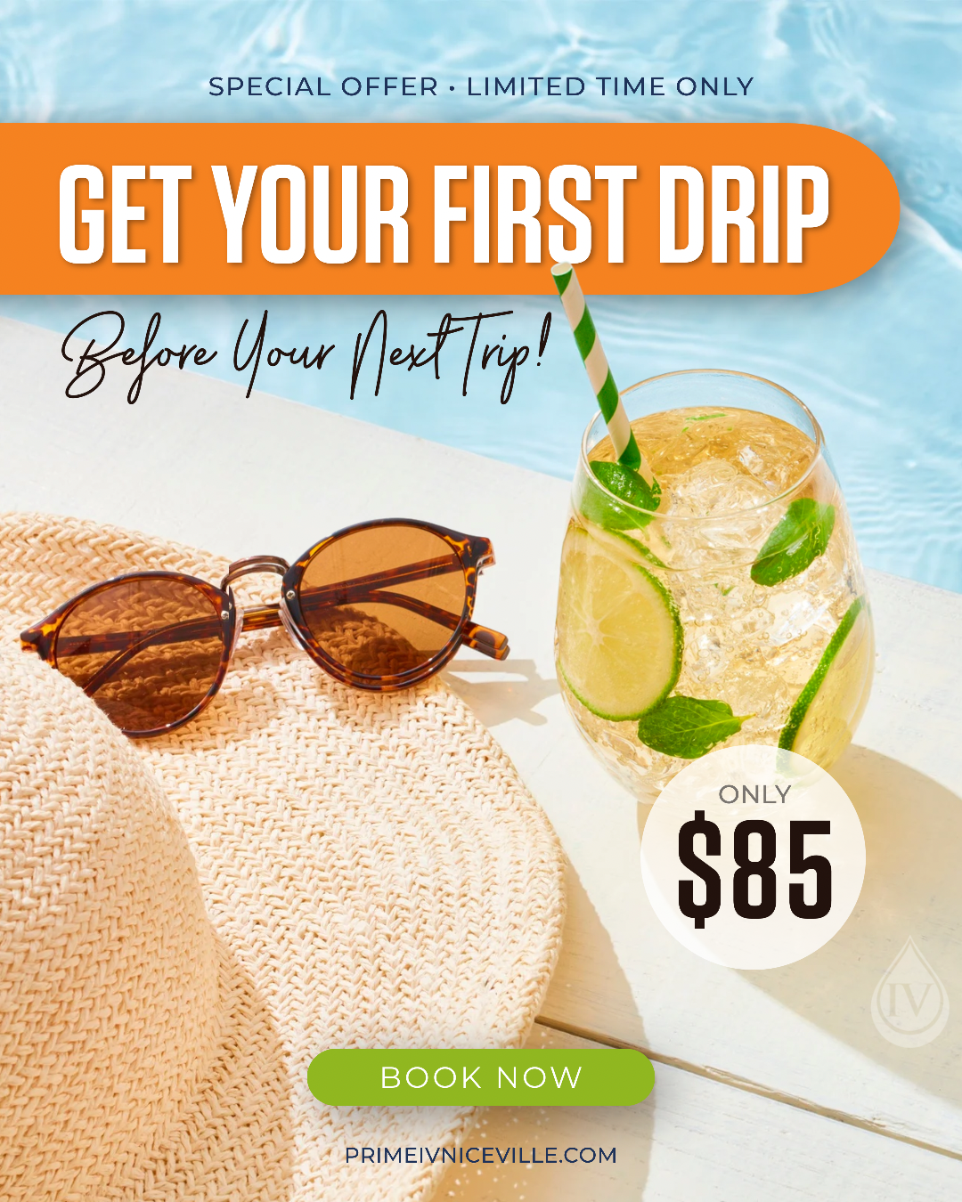 Prime IV first drip offer ad
