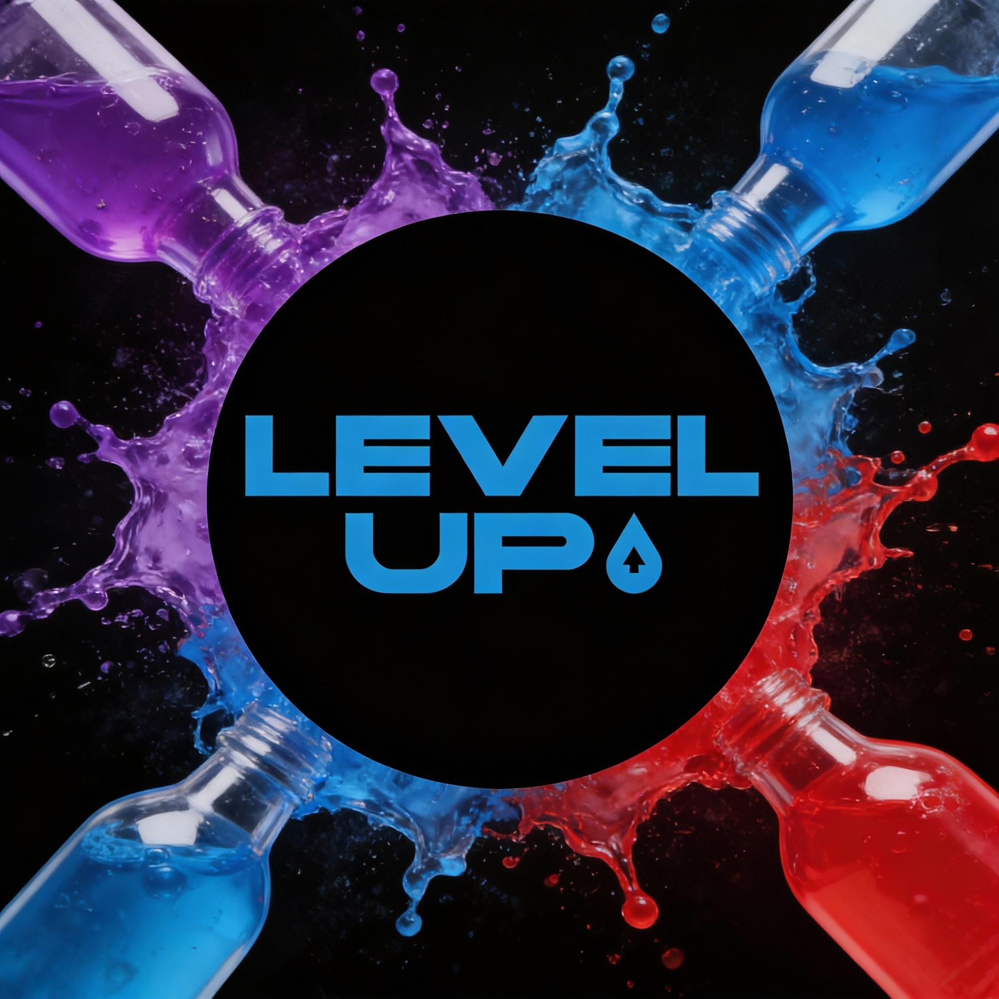 Level Up brand splash