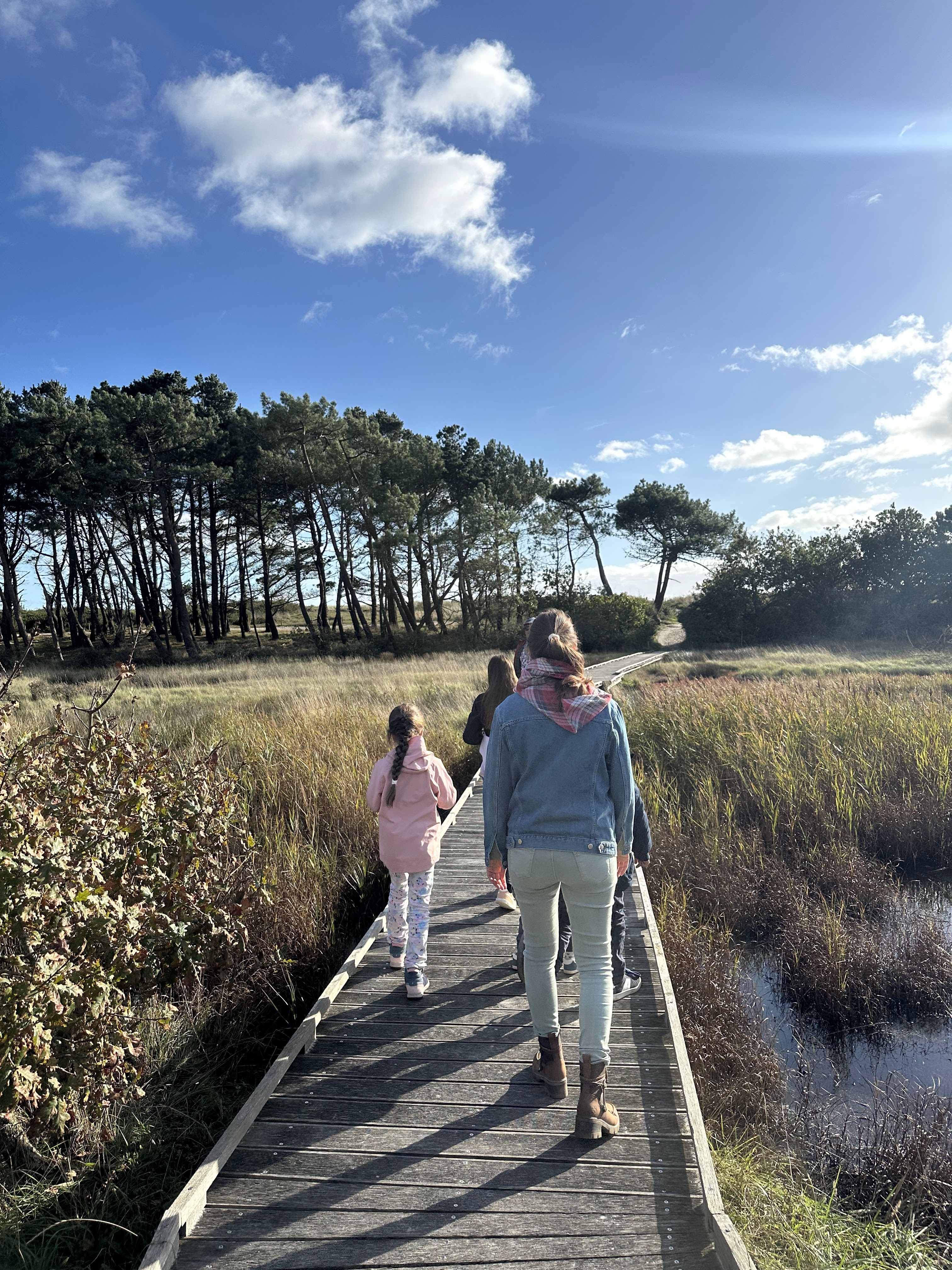Flavie Berleand with her family