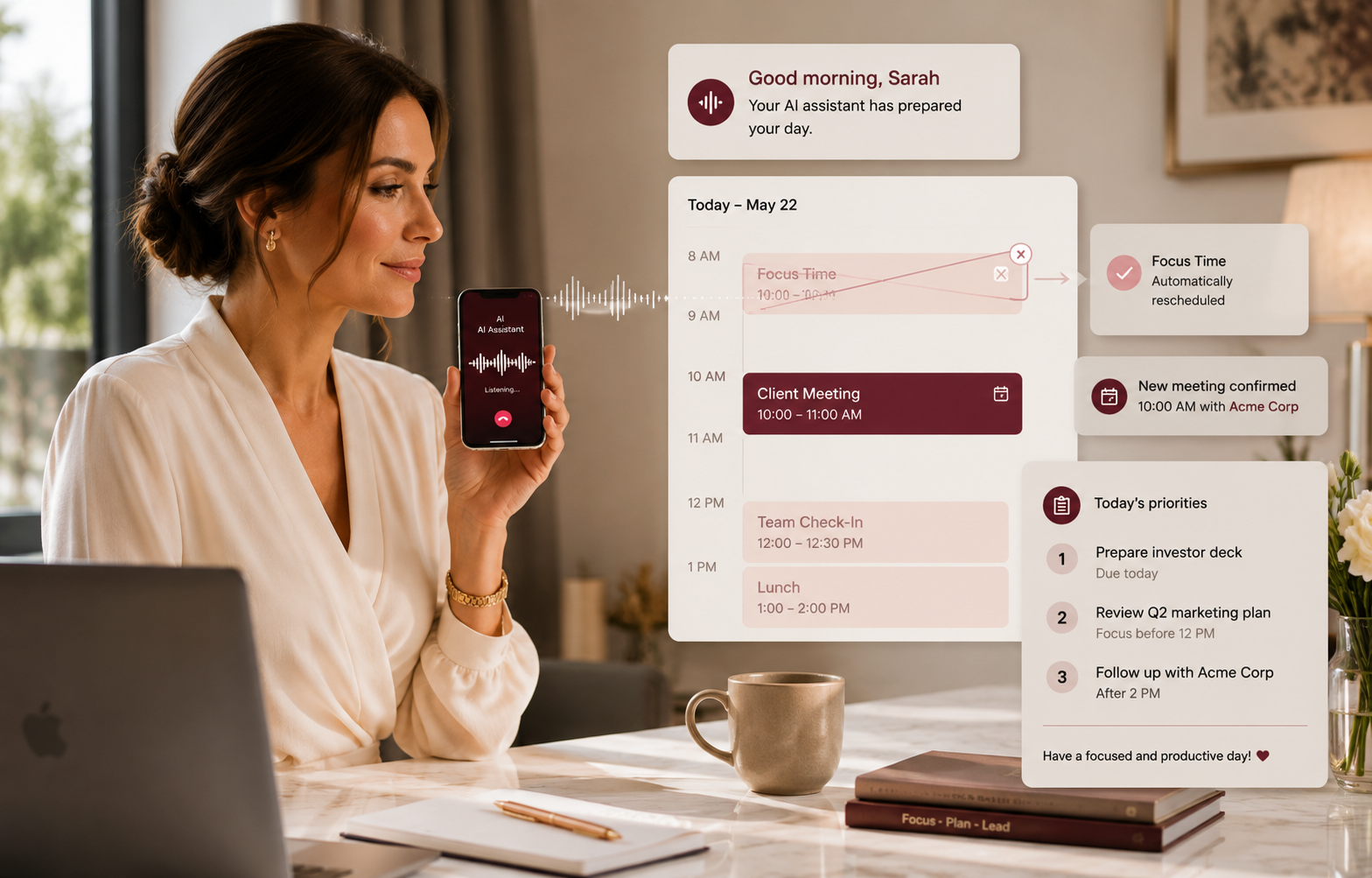 AI Voice Agent for Bonnemaison INC