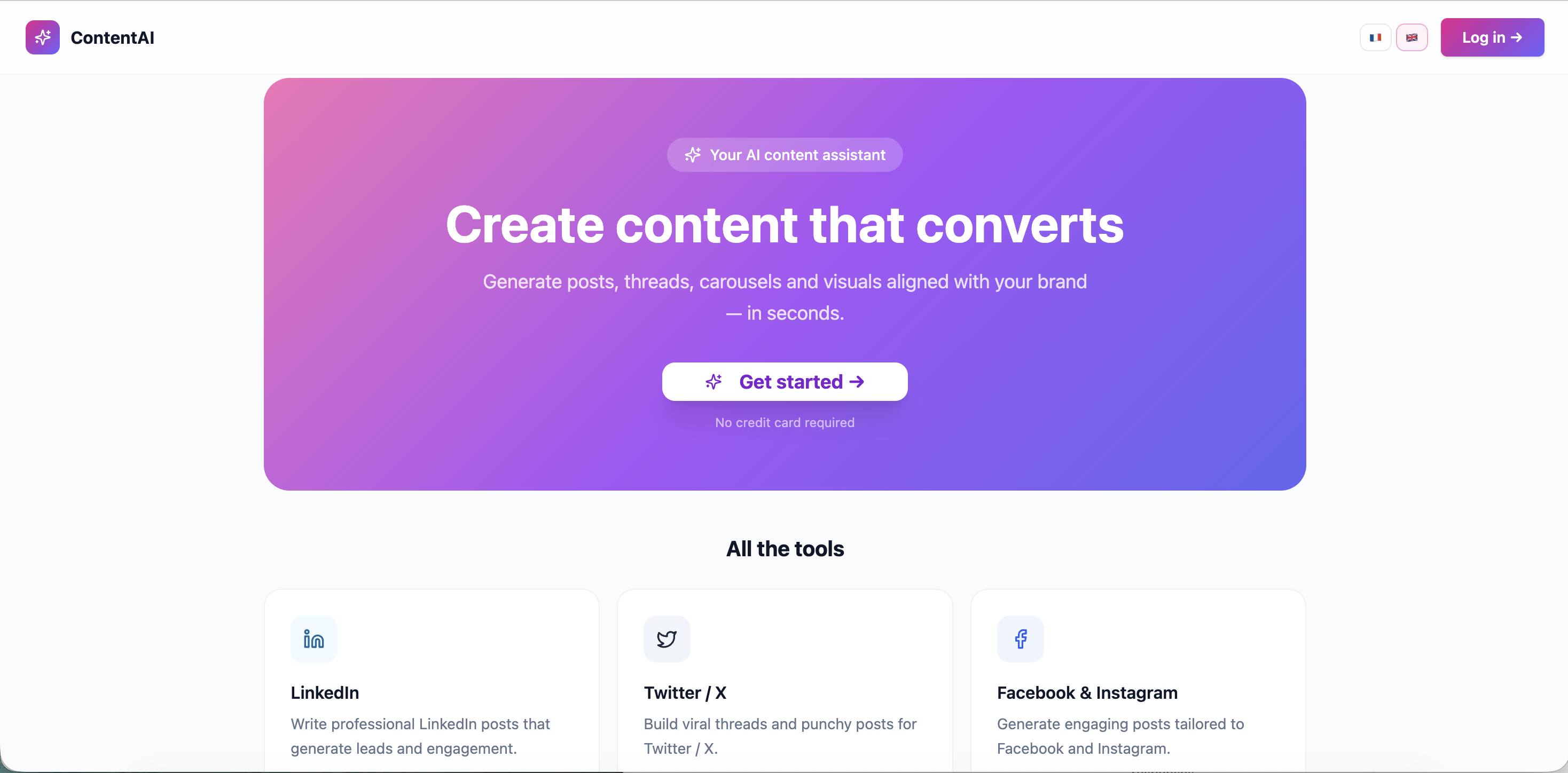 Content AI - English version
