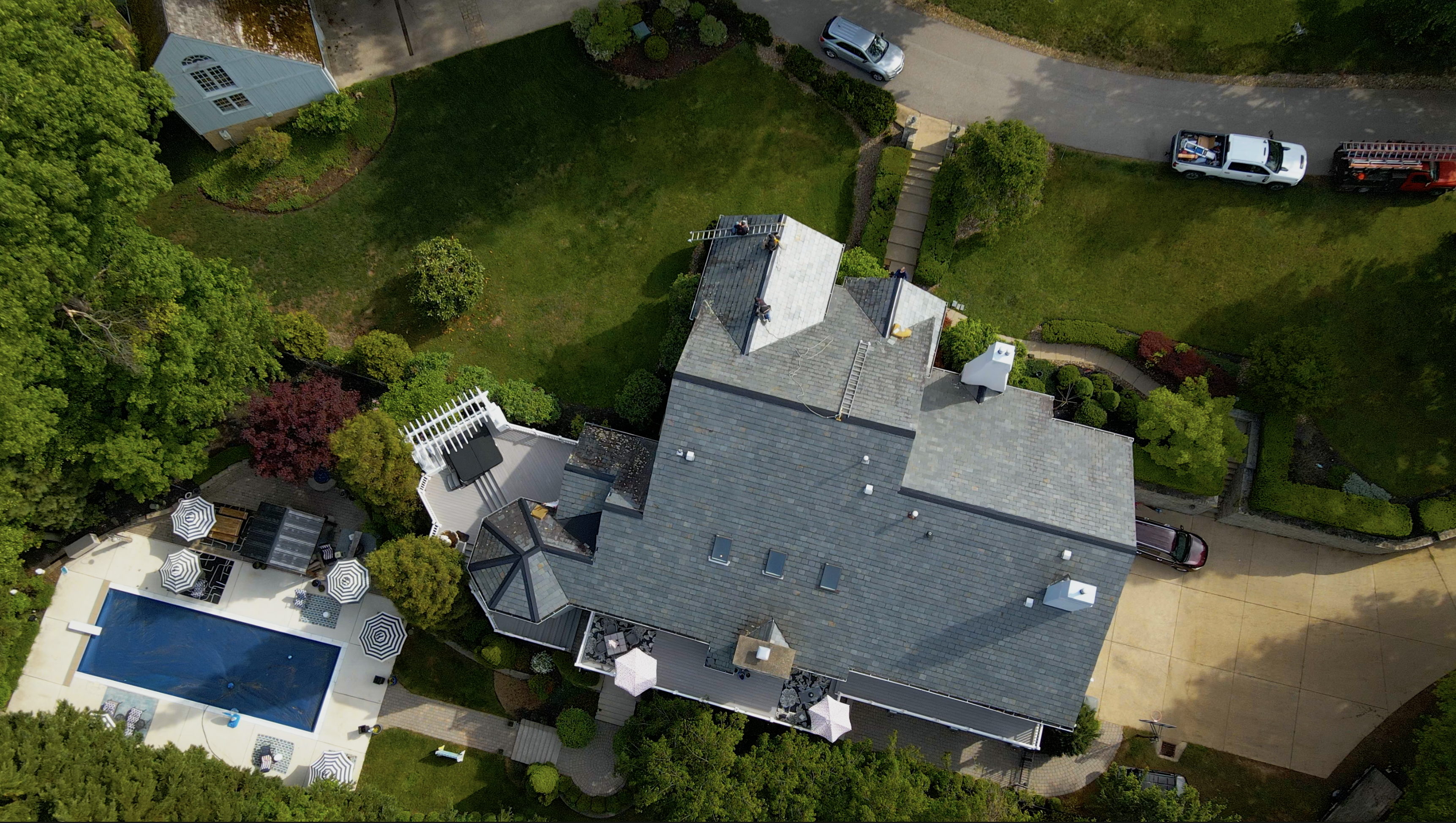 Above Roofing completed roof photo