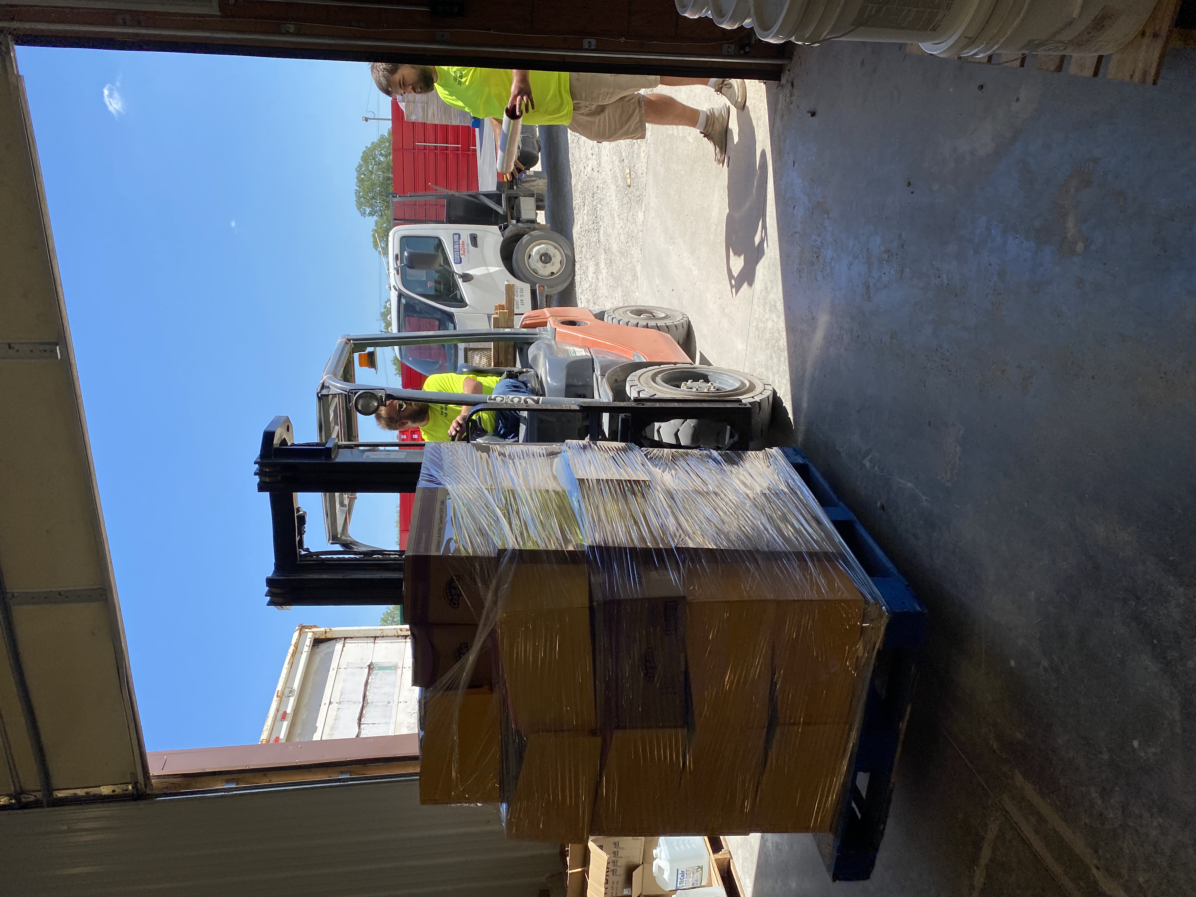 Classroom materials organized for students