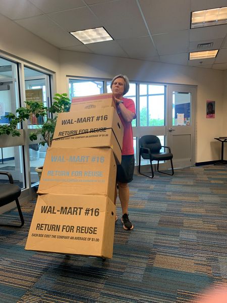 Bulk school supplies purchased for Chanute students