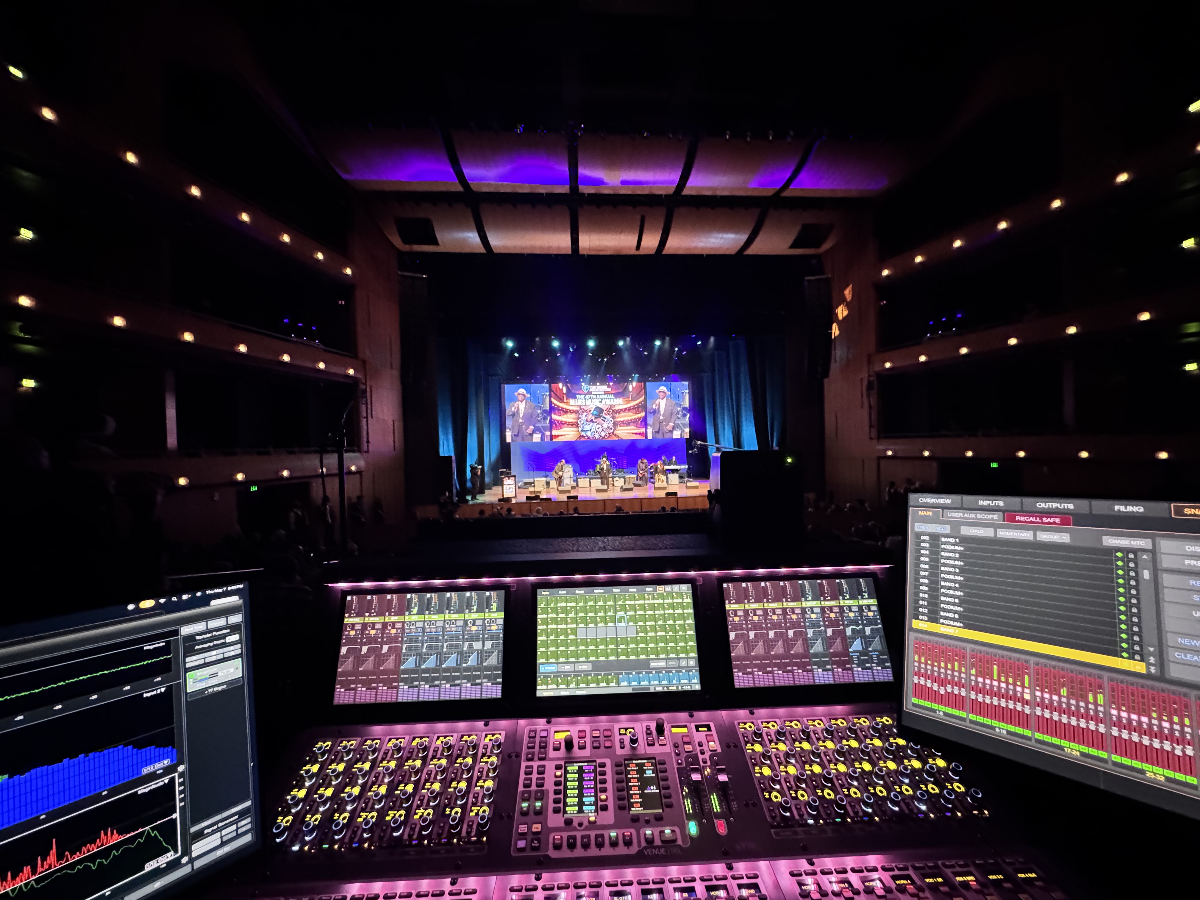 Corporate event setup