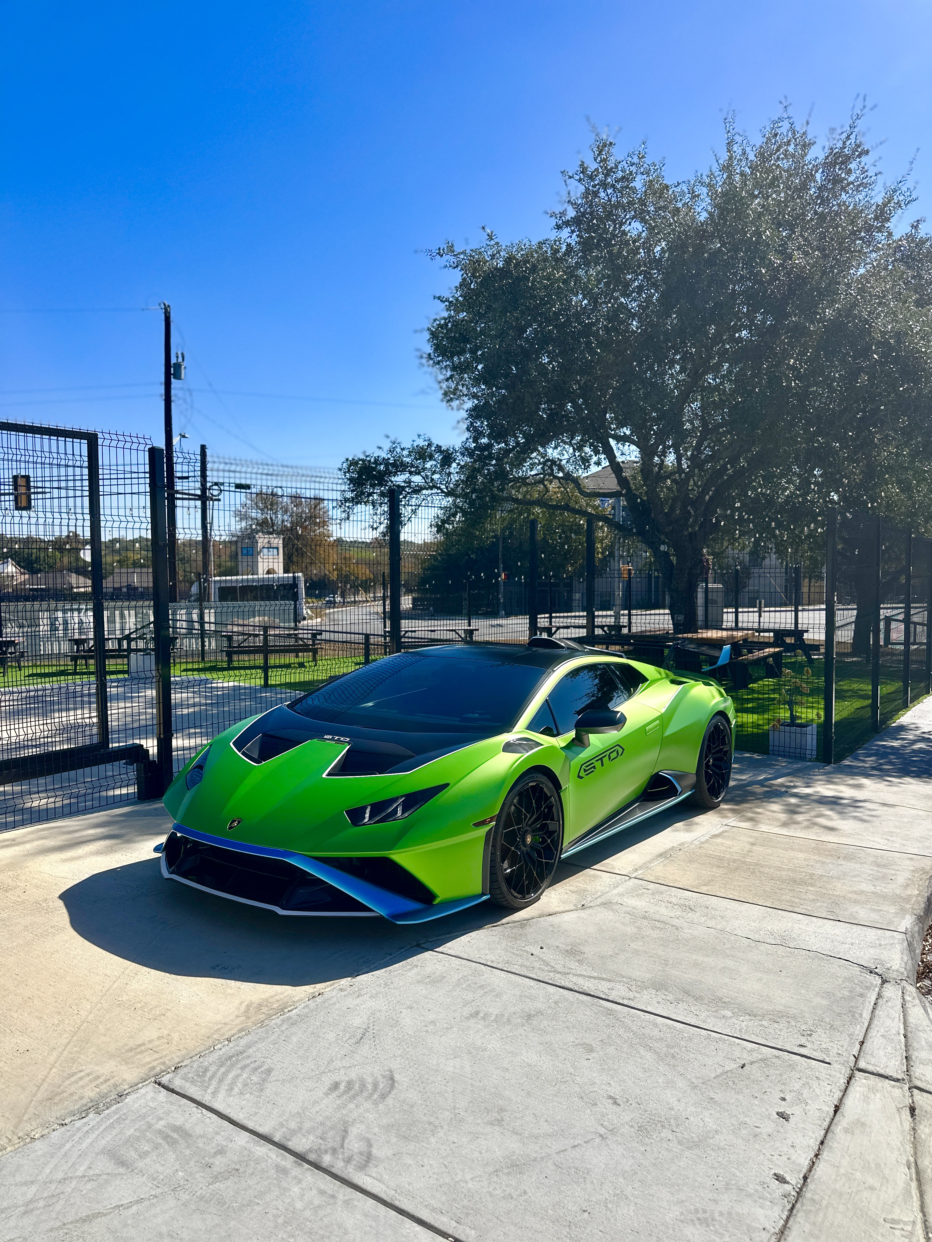 Full exterior detail on Lamborghini STO at 78015