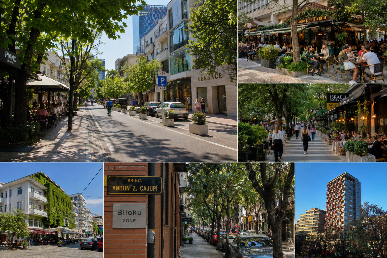 Tirana, Albania — street life, architecture, and atmosphere