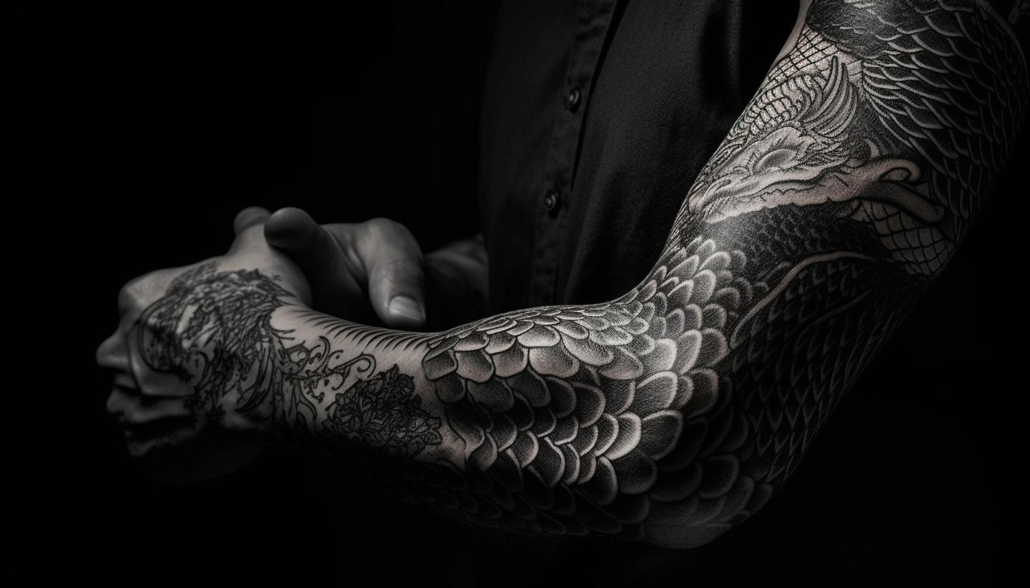 Detailed tattoo artwork by Miguel Tattoo Art