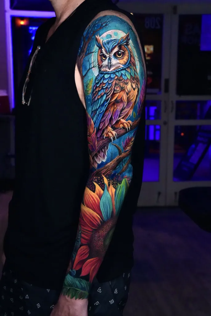 Large-scale tattoo artwork