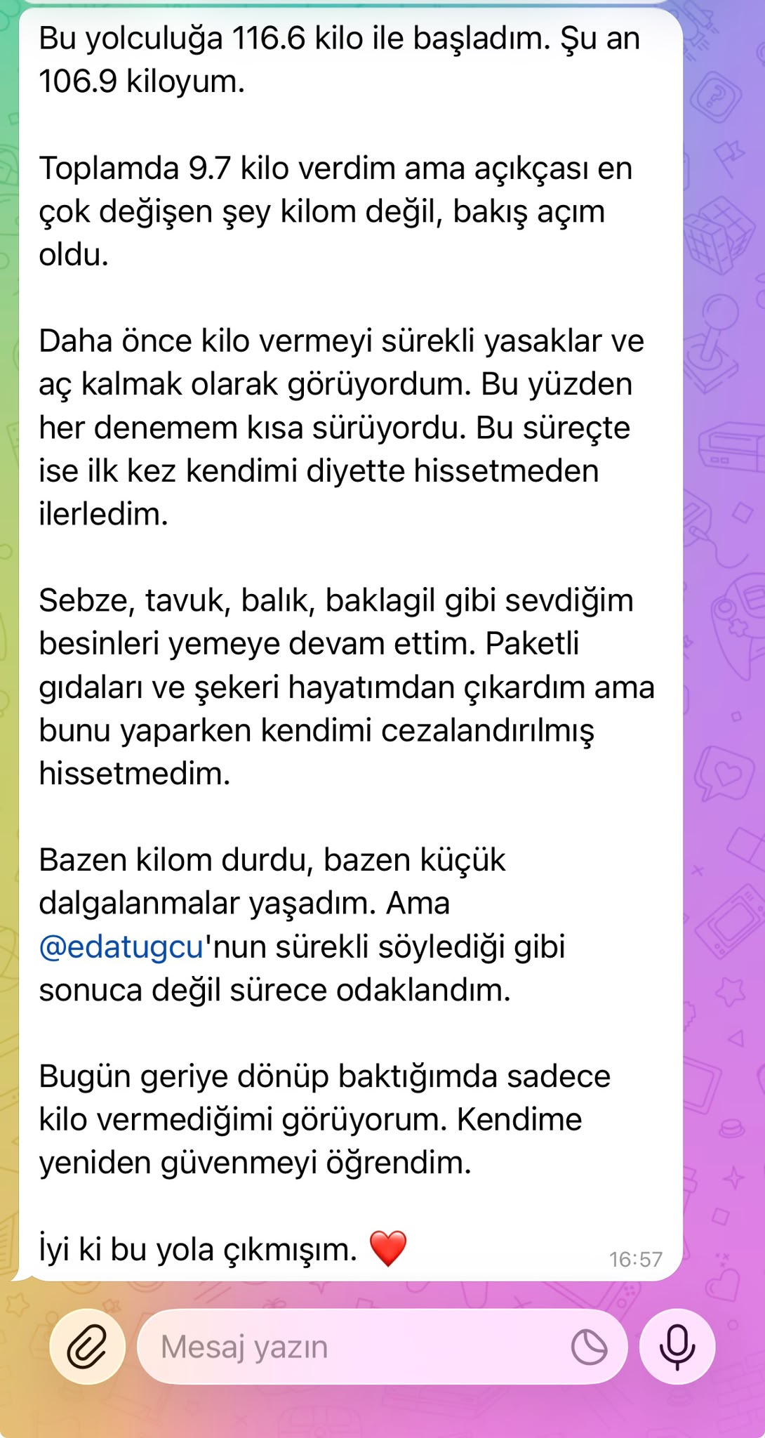 Katılımcı geri bildirimi