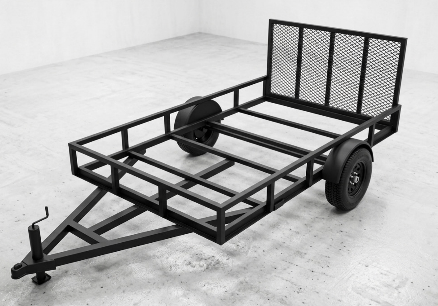 7' × 12' Utility Trailer