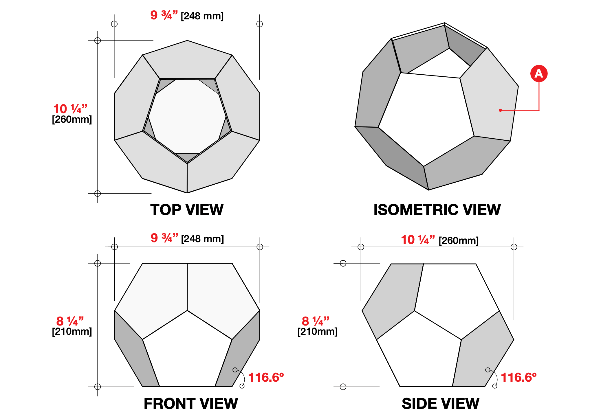 Geometric Planter blueprint