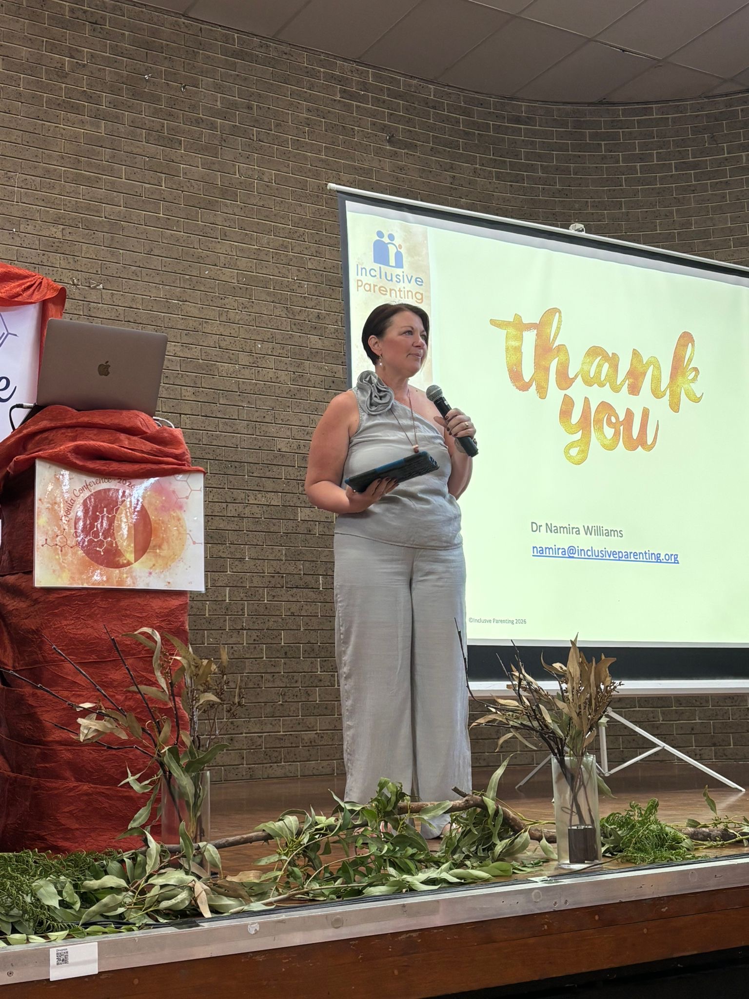 Philippa Scott speaking
