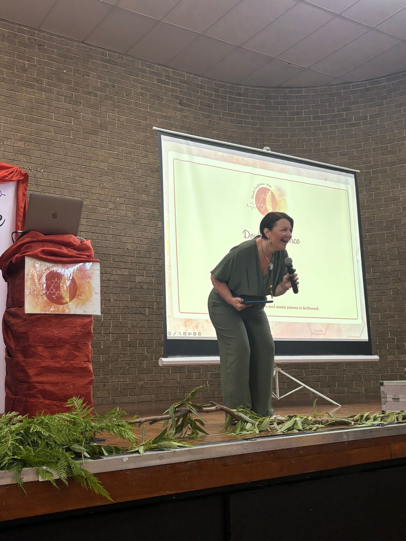 Philippa Scott speaking
