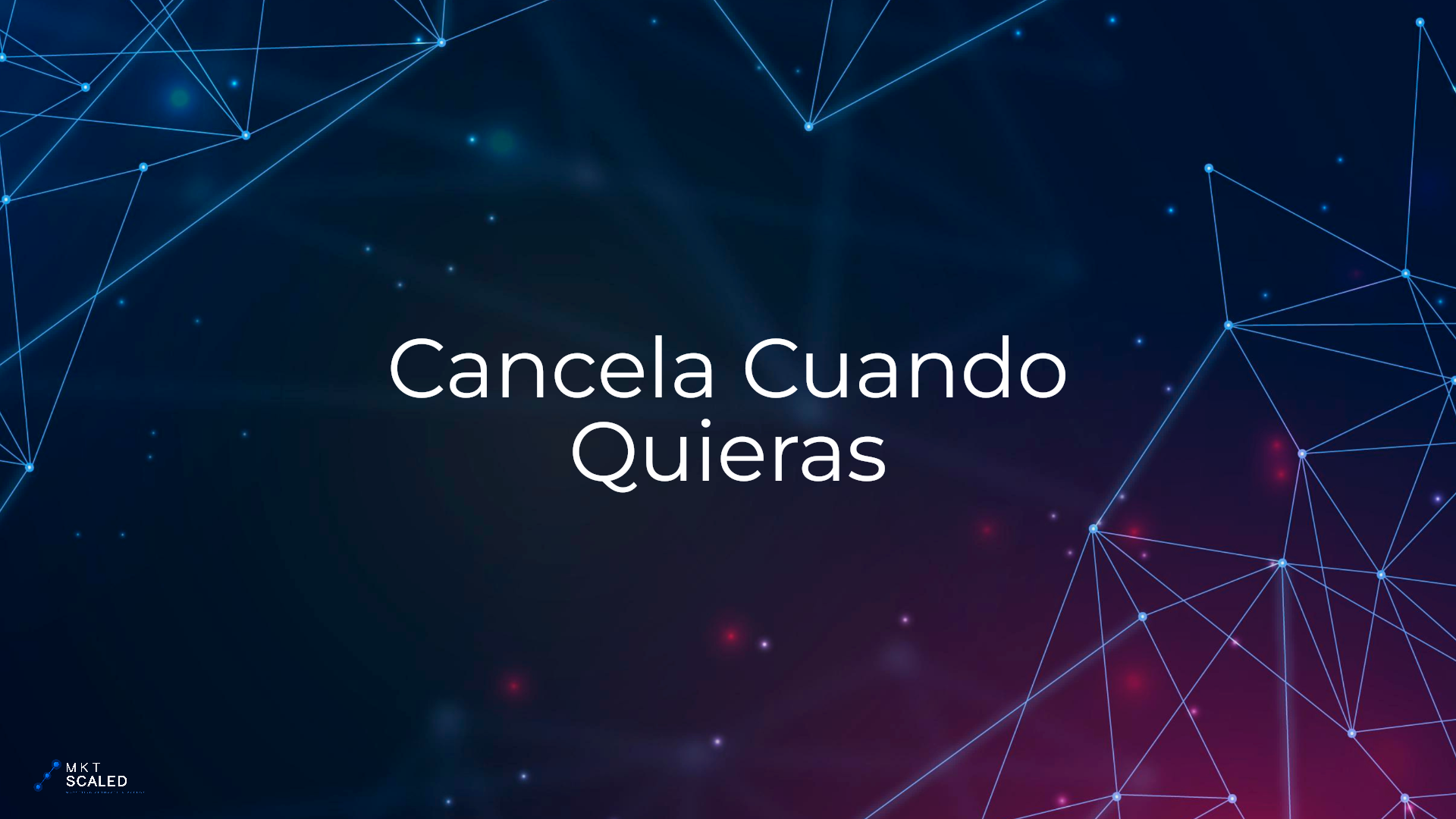 Vista previa de Cancela cuando quieras