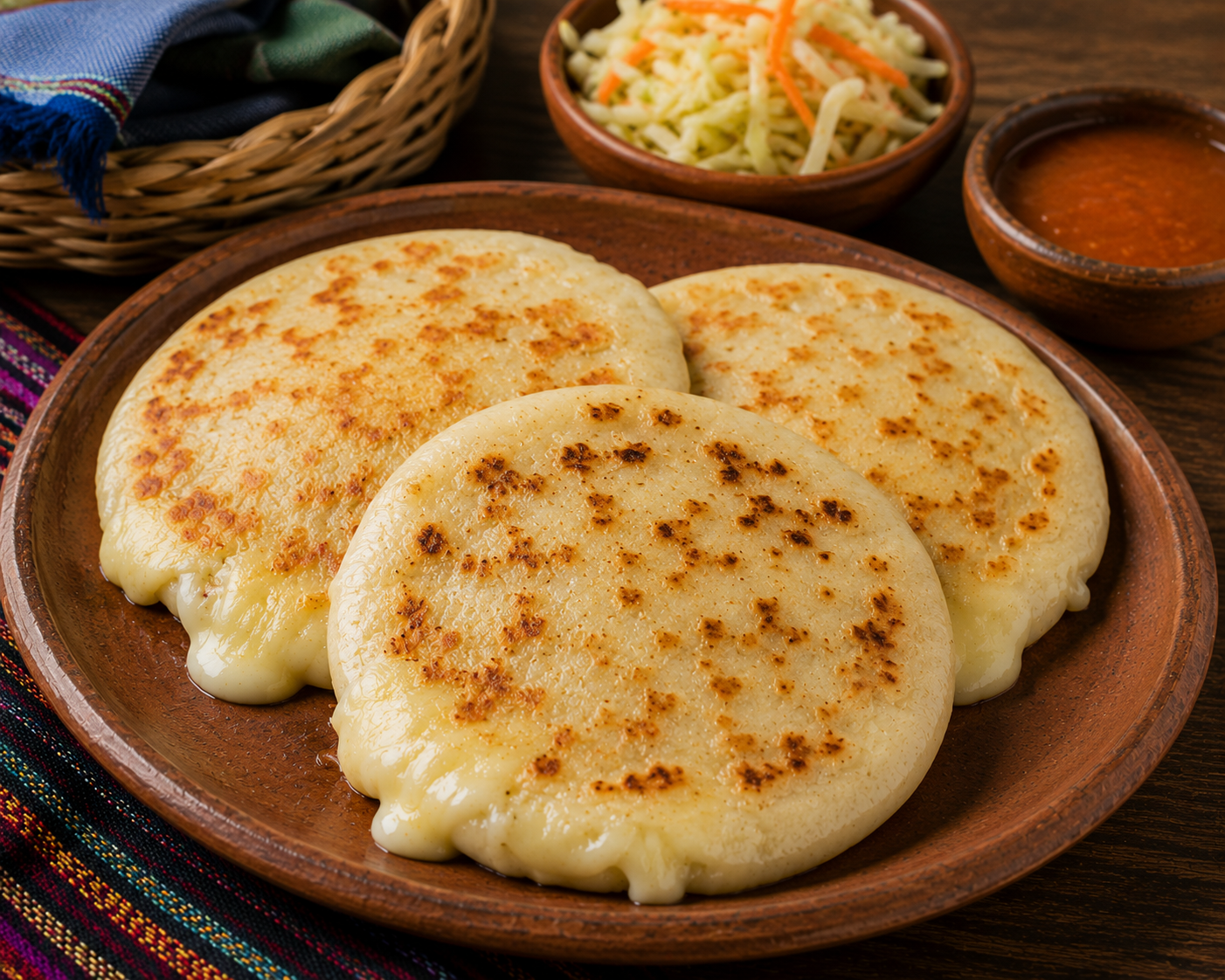 Pupusas de la casa