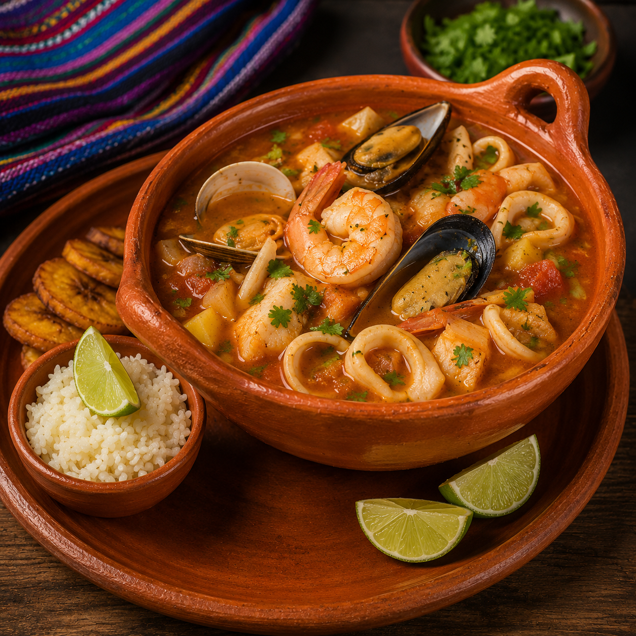 Caldo de Mariscos