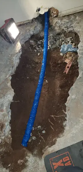 Water filtration system installation