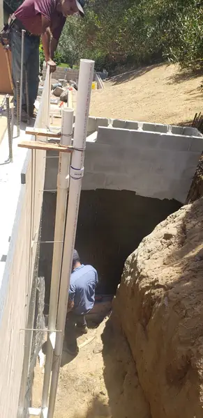 Gas line repair