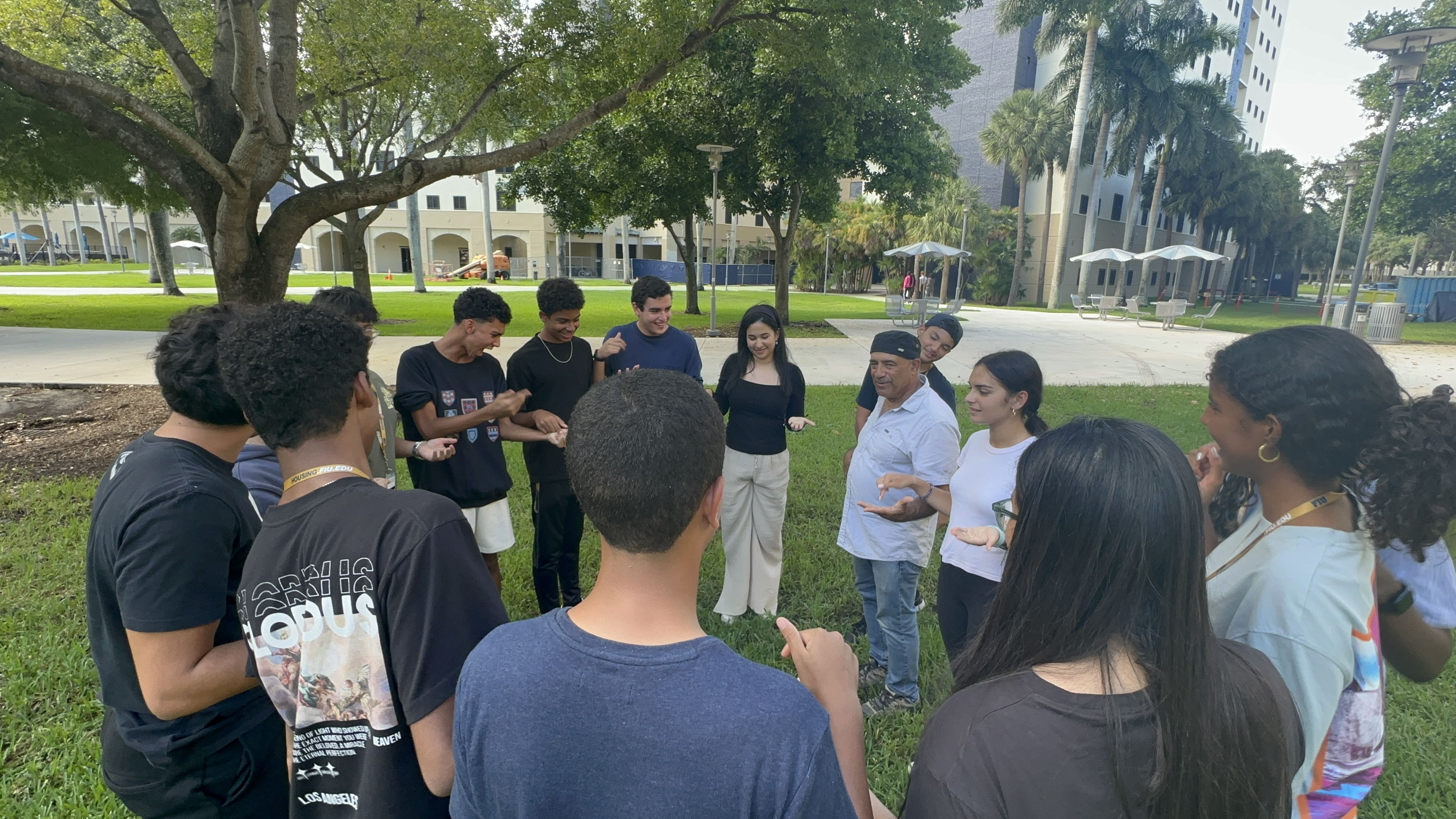 BIZNOVATOR Camp campers during a camp activity