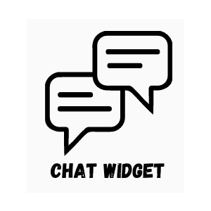 Built in chat widget on our affordable $99 websites 