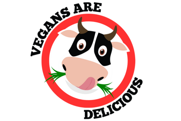 Logo for Vegans Are Delicious website