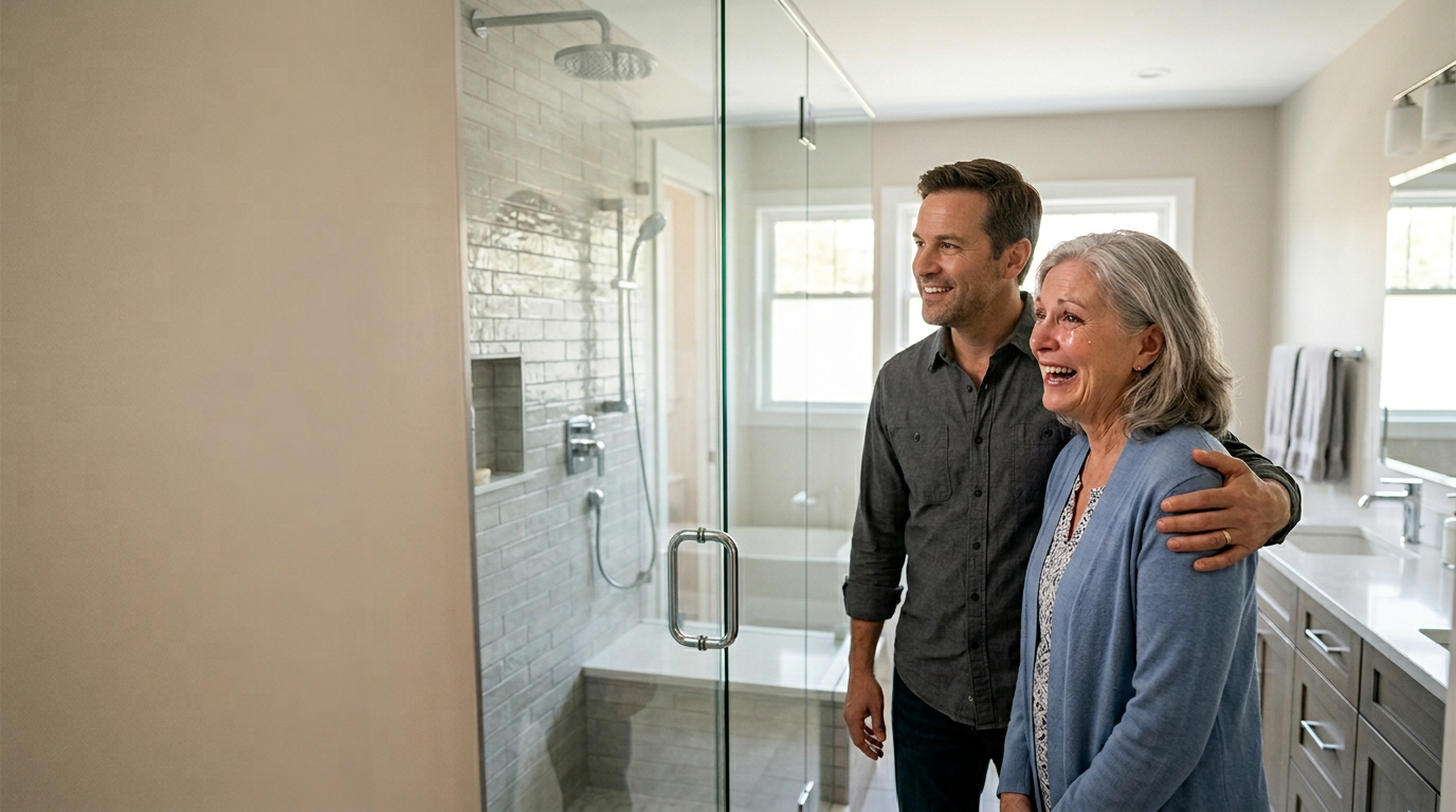 Mother's Day promotion — give Mom the bathroom she deserves